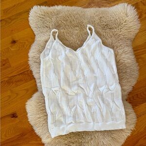 SHEIN knit woven tank